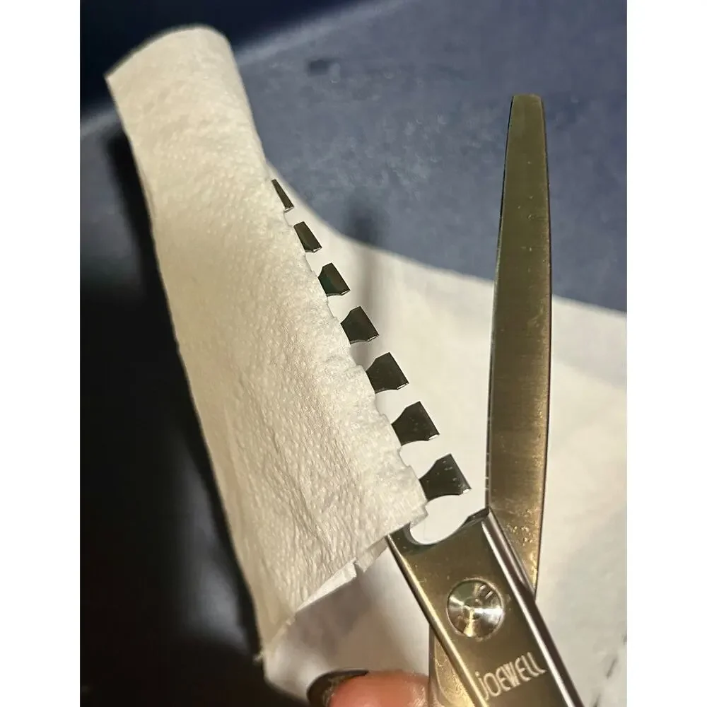 Joewell TXR7 Thinning Shears 7 Tooth Texturizer Chunker Professional Scissor EUC
